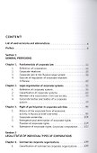 Corporate Law: Legal Organization of Corporate Systems. Monograph - 1