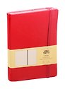 Книга для записей А5 96л кл. "JOY BOOK. Особый красный" 7БЦ, иск.кожа, тонир.офсет, скругл.углы, ляссе