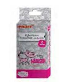 Мелки восковые 6 цв. PROFF Kitties in the Cities в блистере KS15-CR06