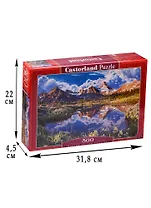 Пазл 500 Скалистые горы (47х33) (B-52417) (Castorland Puzzle) (9+)