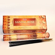 ГИФТМАН Благовония HEM, шестигранники, Sandal Rose (Сандал Роза)