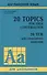 20 тем для свободного общения. (доп.тираж в новом оформлении) - 0