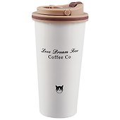 Термостакан Мордочка котика Coffee Co (металл) (400мл) (12-16001-9-T-1) - 2