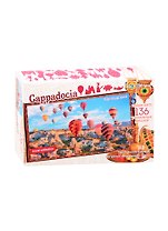 Пазл фигурный деревянный Travel collection. Каппадокия, Турция 136 элементов