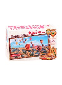 Фигурный пазл «Каппадокия Турция» 136 элементов, дерево, Нескучные игры