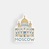 Стикер объемный Москва "Храм Христа Спасителя" (1192473)