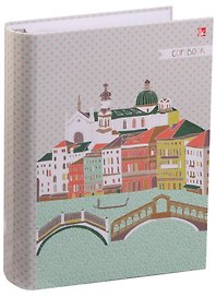 Тетрадь на кольцах «Город мечты. Графика» 100 листов в клетку, А5, сменный блок - Unnika