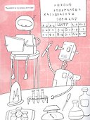 Город роботов. Книжка-картинка с раскрасками - 2