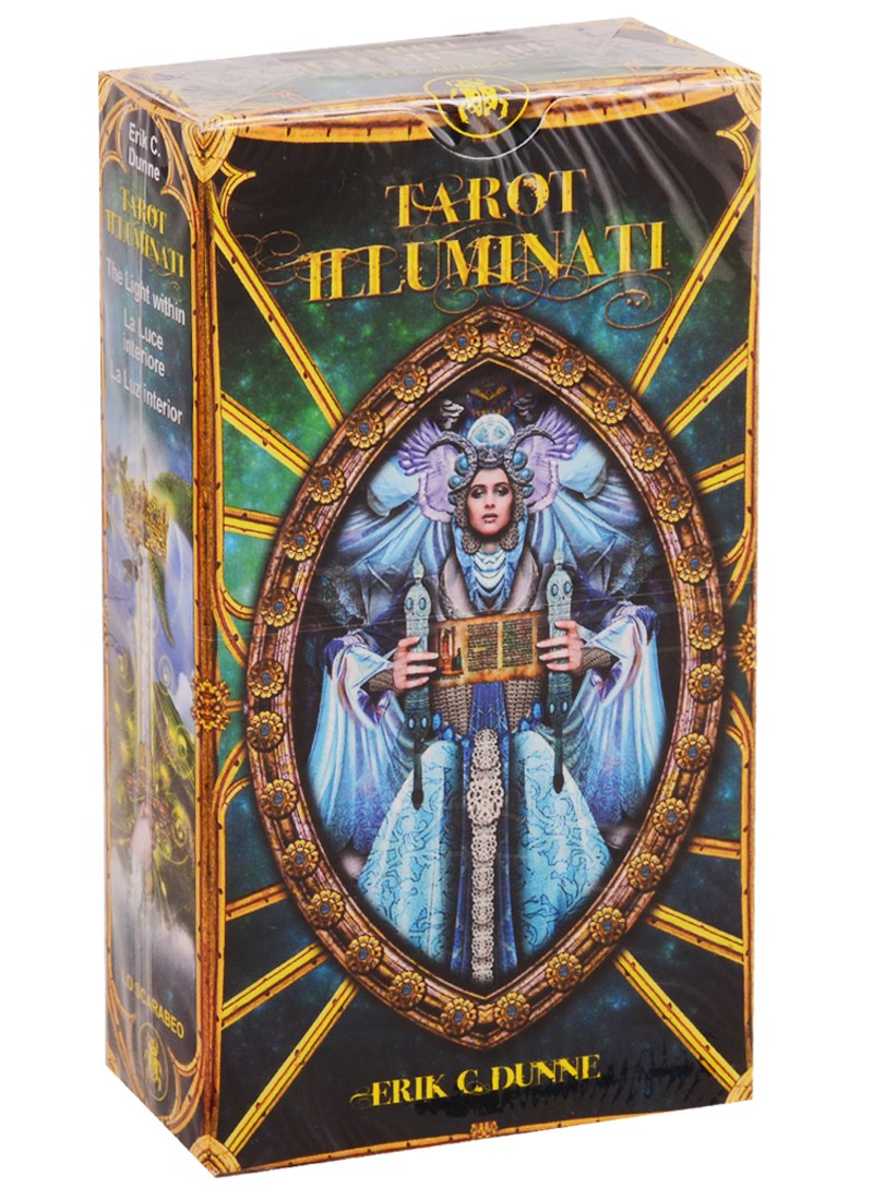 

Таро Аввалон, Tarot Illuminati Таро Иллюминатов (на англ. яз.) (EX205) (коробка)