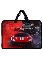 Папка для тетрадей А4 "Dream car" 1отд., молния с трех сторон, ручки, пластик, инд.уп.