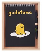 Набор канцелярский «Gudetama. Черный» (ручка шариковая автоматическая, блокнот А5 60 листов), в подарочной упаковке, Centrum - 1