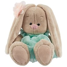 Мягкая игрушка Зайка Ми в голубом платье (18 см) (SidS-068)