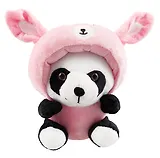 Мягкая игрушка Панда Кигуруми (кролик) (текстиль) (20 см) (12-Yangzhou zhouyu-001)