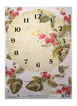 Декупажная карта Циферблат винтаж А4 (DK3091) (упаковка)