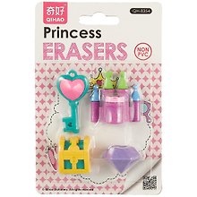 Ластик-пазл «Princess», 5 штук