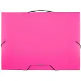 Папка на резинках с ручкой «Neon», А4