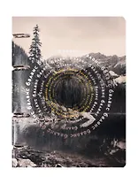 Тетрадь 100л кл. "Баланс" на кольцах, мел.картон, глянц.ламинация, тичнение фольгой Серебро, квадр.корешок, скругл.углы