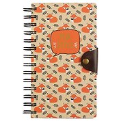Блокнот «Fox style», 196 листов, 10.5 х 18.5 см