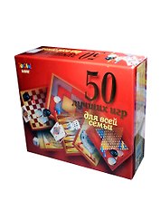 НИ 50 лучших игр для всей семьи (00127) (6+) (Top Game) (коробка)