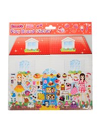 Наклейка декоративная игровой набор Дом (225х240) (Наклей-ка) (упаковка)