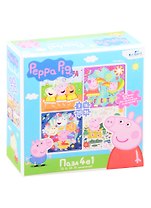 Пазл Оригами 4в1 9-16-25-36эл Peppa Pig Команда Пеппы