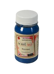 Краска акриловая "Акрил-Арт" бирюзовая,100мл,банка, Таир