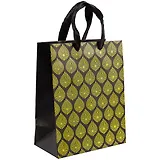 Пакет А5 23*18*10 "Gold pattern" нейтр., бум.мат.ламинат