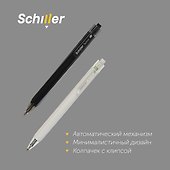 Гелевая ручка черная 0,7 мм, Techno, Schiller, в ассортименте - 2