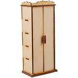 Бельевой шкаф Сказка (162587-S) (98х60х223мм)