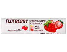 Жевательная конфета Клубника, 17г