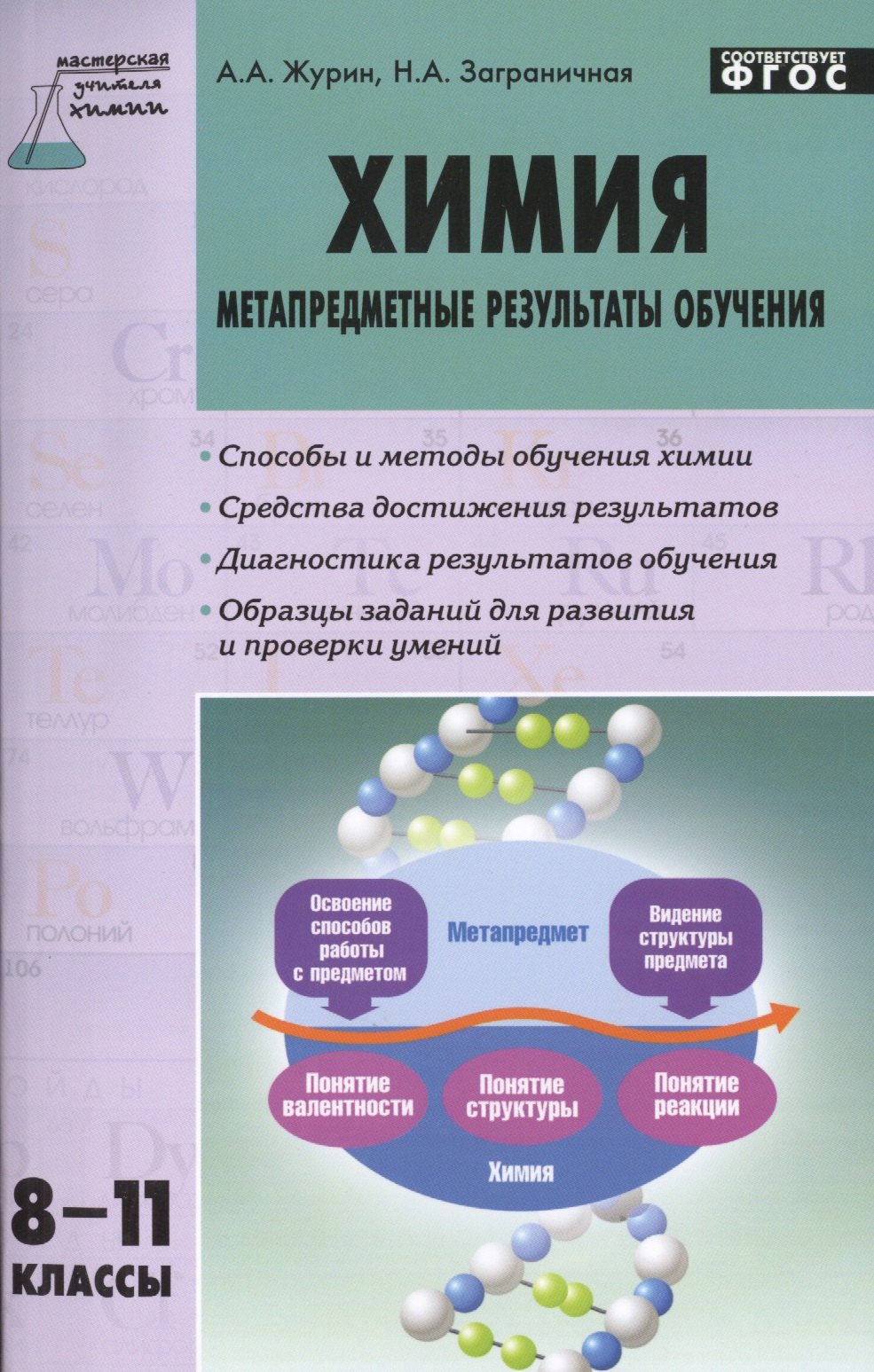 

Химия: метапредметные результаты обучения. 8-11 классы. ФГОС