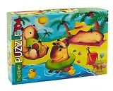 Пазл "Капибары на пляже" 104 элемента 32х22 см