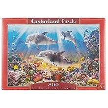 Пазл «Дельфины» 500 элементов, Castorland
