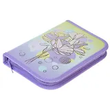 Пенал 1 отделение "Flower dreams" 190*130 мм, молния, таблица умножения