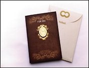Закладка для книг и открытка (KBS-105) (Мир Бижу)