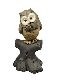 Фигурка Сова на ветке 18,5см (450-615)