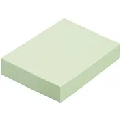 Блок бумаги 38*50 самоклеящийся (3шт), зеленый 100л, Proff