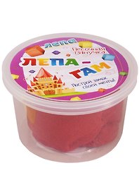 Лепа-Гам красный (00-00000579) (0,2 кг) (Лепа Песочная тянучка) (3+) (банка)