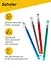 Ручки гелевые Schiller, пиши-стирай 4 цвета - 1