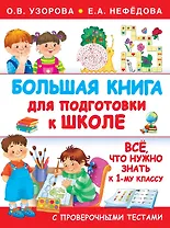 Большая книга для подготовки к школе