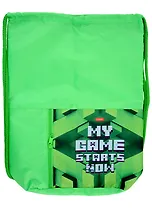 Мешок для сменной обуви Hatber, Start Game, 2 отделения