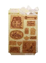 Наклейки декоративные Моя жизнь (1220684) (из пробки) (Арт Узор) (упаковка)