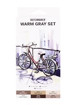 Маркеры 06цв "Warm Gray" карт.кор., Sketchmarker