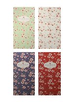 Записная книжка А6+ 24л лин. 90*170мм "Small flowers" карт.обл., мат.лам., выб.лак, сшивка, ассорти, Languo