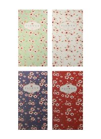 Записная книжка «Small flowers» А6+, 24 листа в линейку, сшивка, Languo, в ассортименте