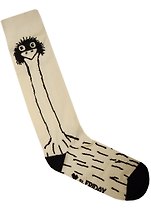 Дизайнерские носки St.Friday Socks, гольфы, бежевый