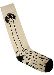 Дизайнерские носки St.Friday Socks, гольфы, бежевый