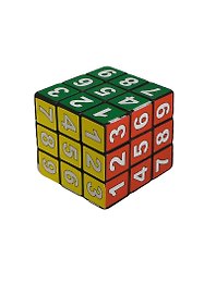 Головоломка (3х3) Цифры (5,5см) (AV-670)