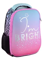 Рюкзак "Будь Ярким!" 1отд., 38*29*16см, 2 кармана