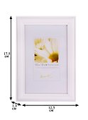 Фоторамка «Line White» белая, 10x15 см, рама дерево, Artlink - 2